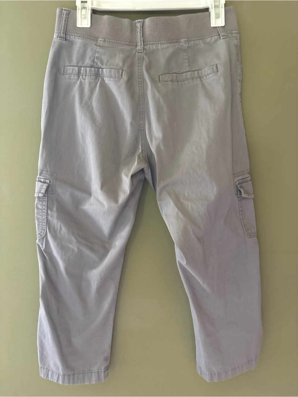 Lee Relaxed Fit Mid-Rise Women’s Capri Pants in Gray Size 8 - Picture 2 of 10